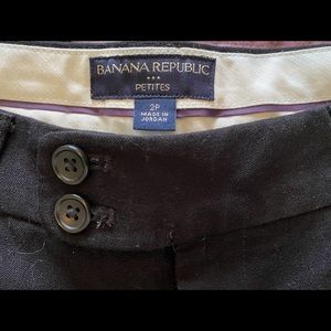 Banana republic black pants